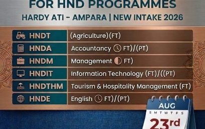 Calling for the 2026 New intake (Closing date extended to 2026 08 23)